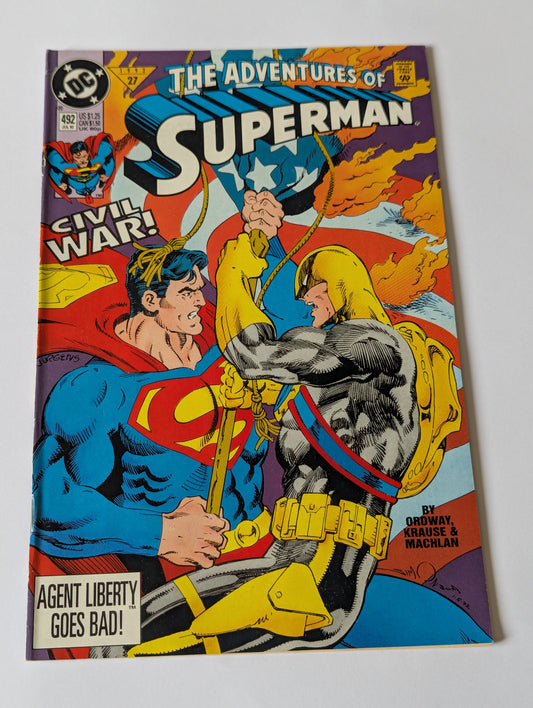 Adventures of Superman #492