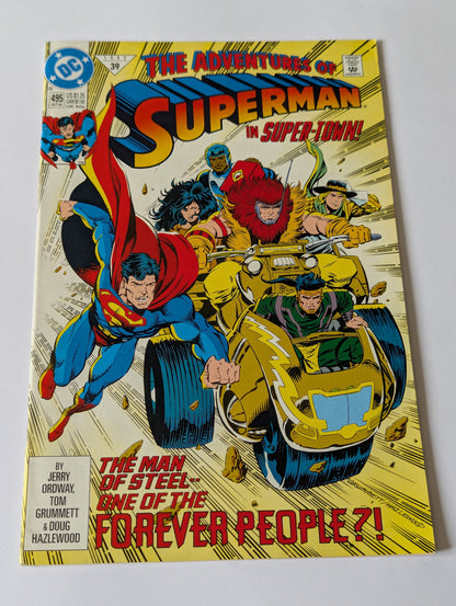 Adventures of Superman #495