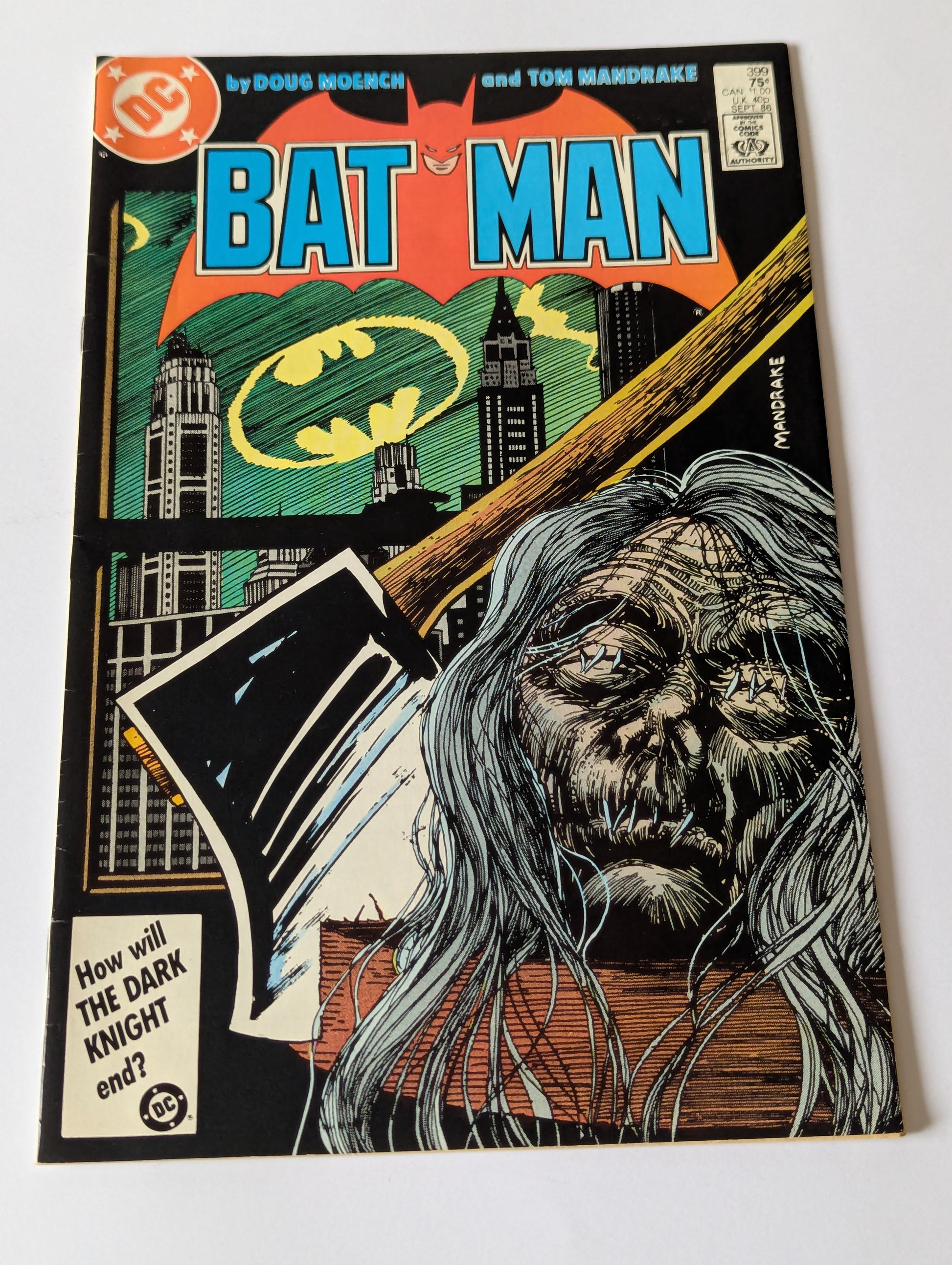 Batman #399 Comic Book by DC Comics