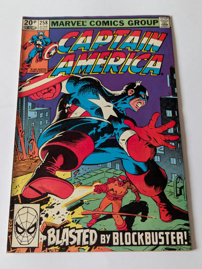 Captain America #258