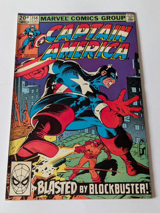 Captain America #258