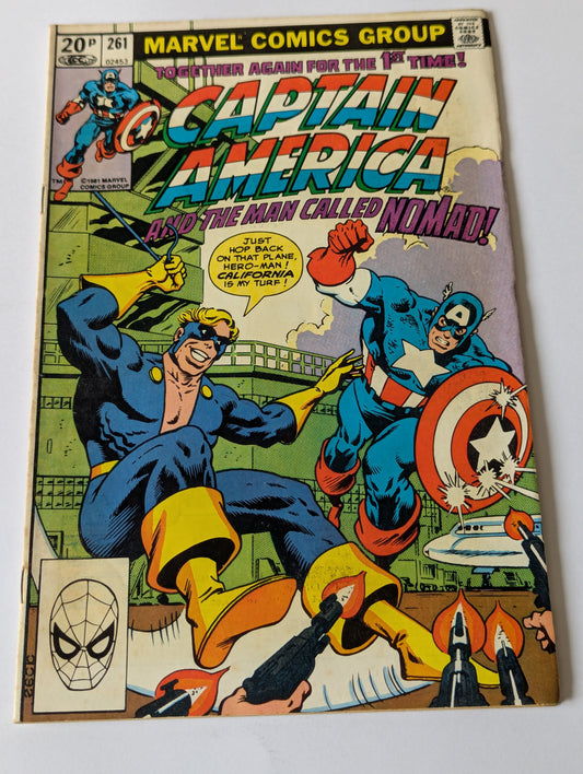 Captain America #261