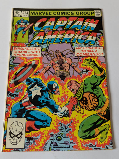 Captain America #274
