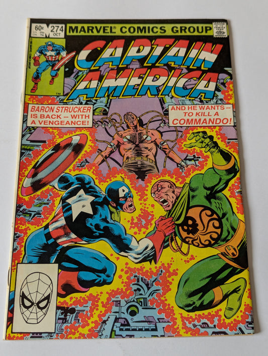 Captain America #274