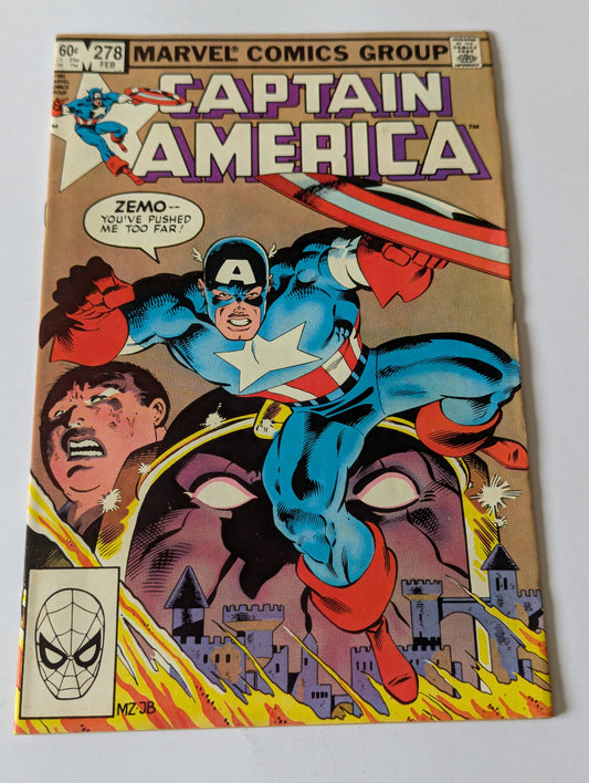Captain America #278