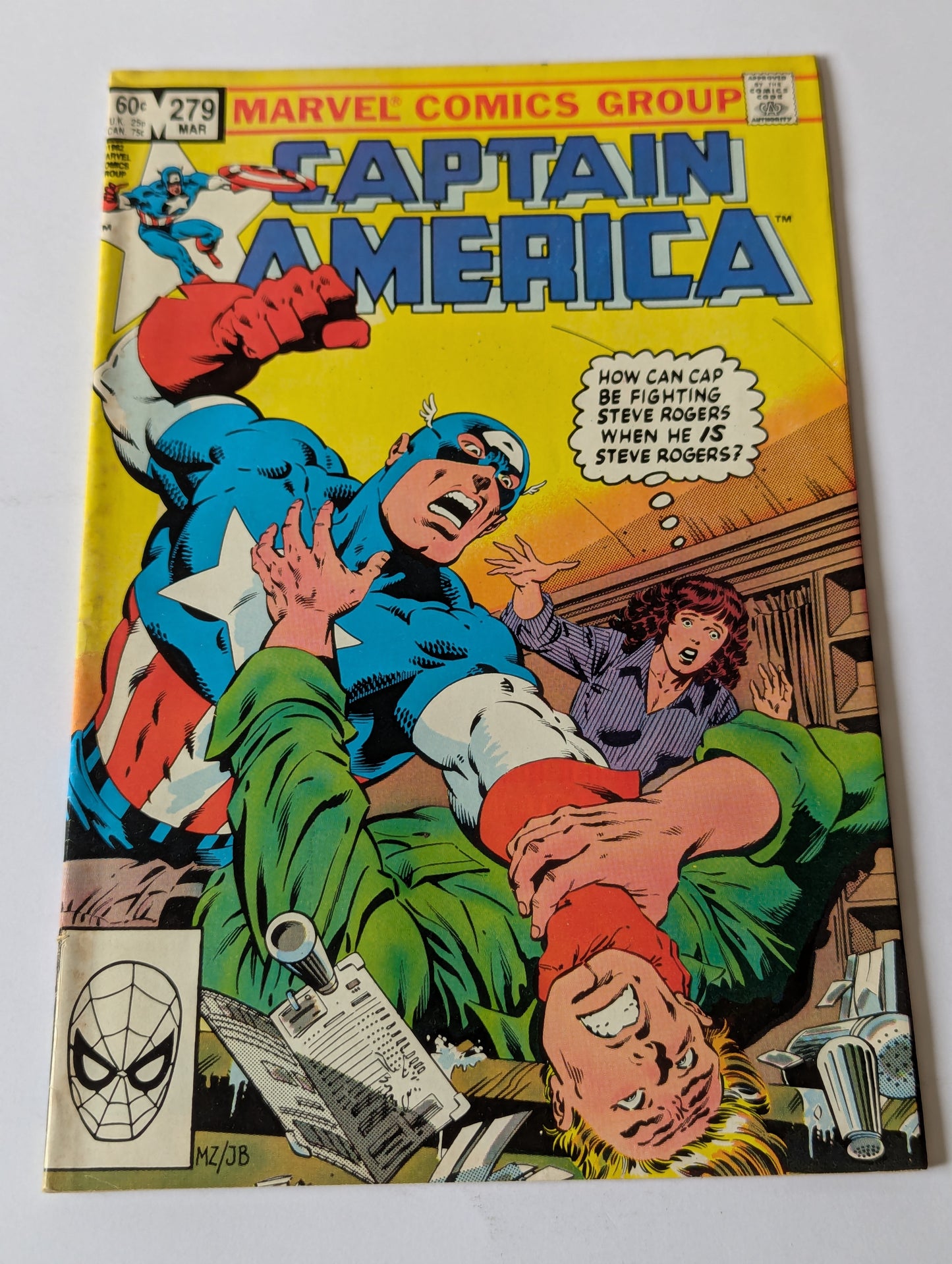 Captain America #279