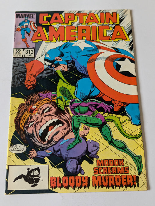 Captain America #313