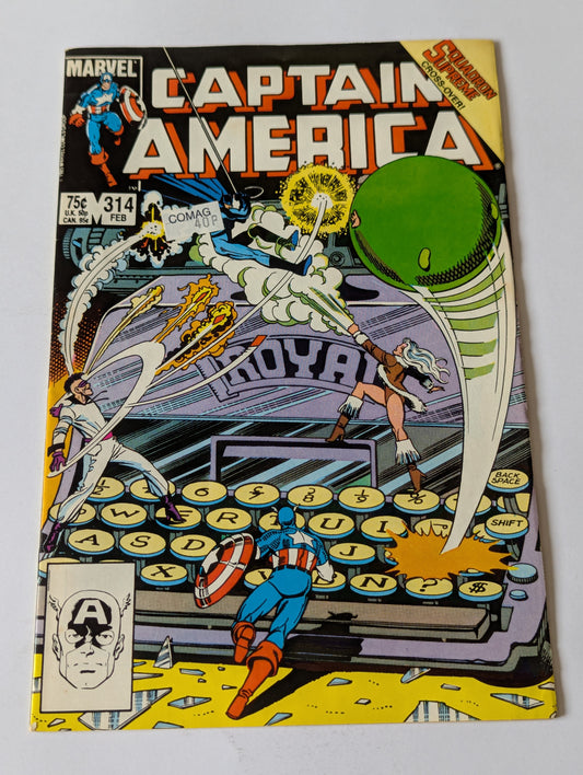 Captain America #314