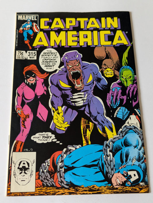Captain America #315