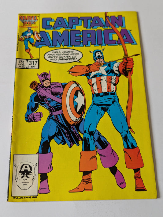 Captain America #317
