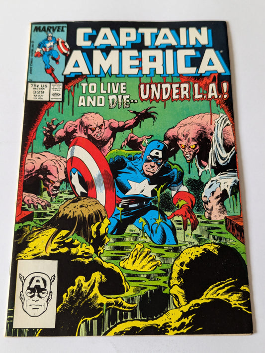 Captain America #329