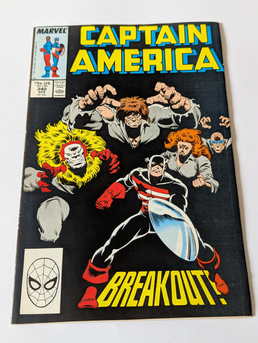 Captain America #340