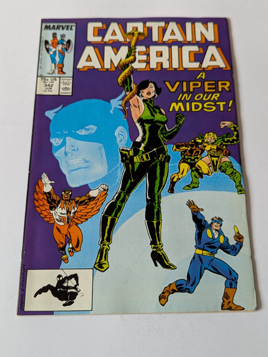 Captain America #342