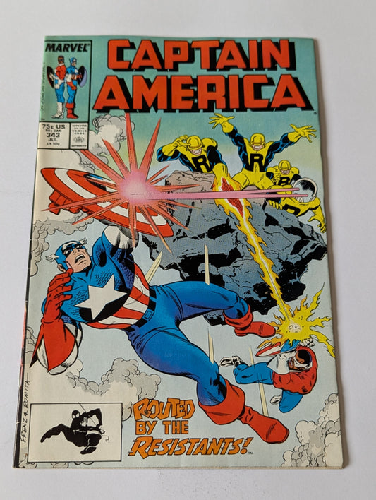 Captain America #343