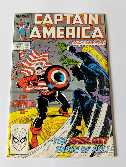 Captain America #344