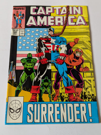 Captain America #345