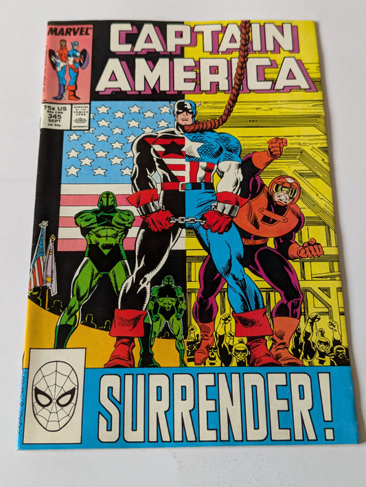 Captain America #345