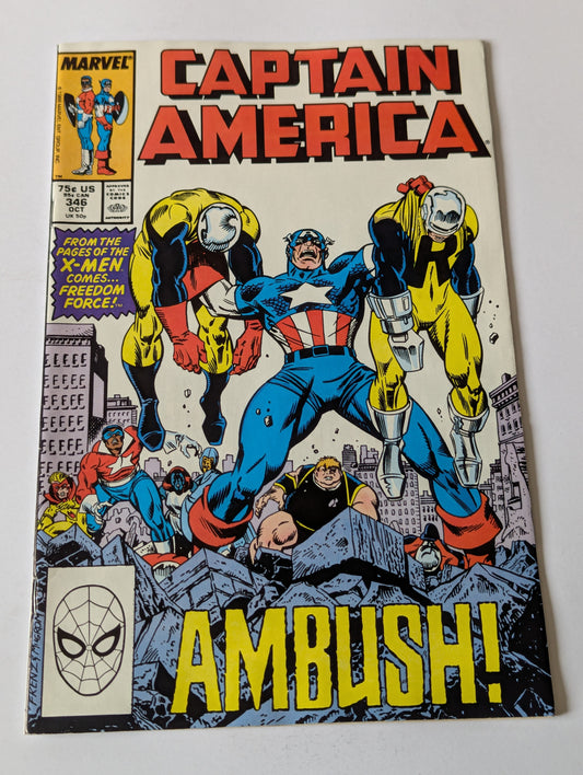 Captain America #346