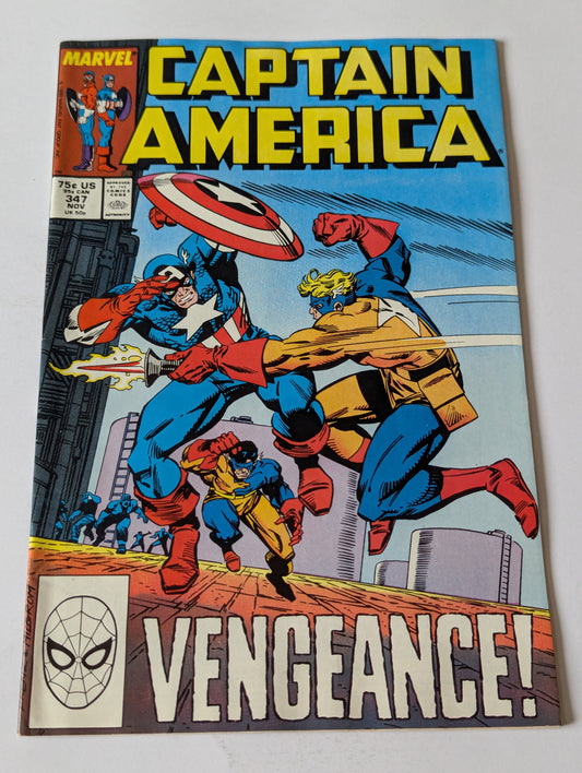 Captain America #347