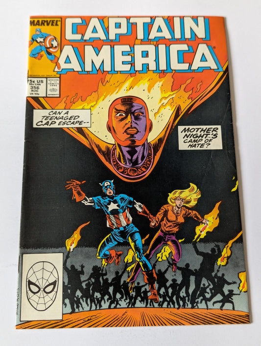 Captain America #356