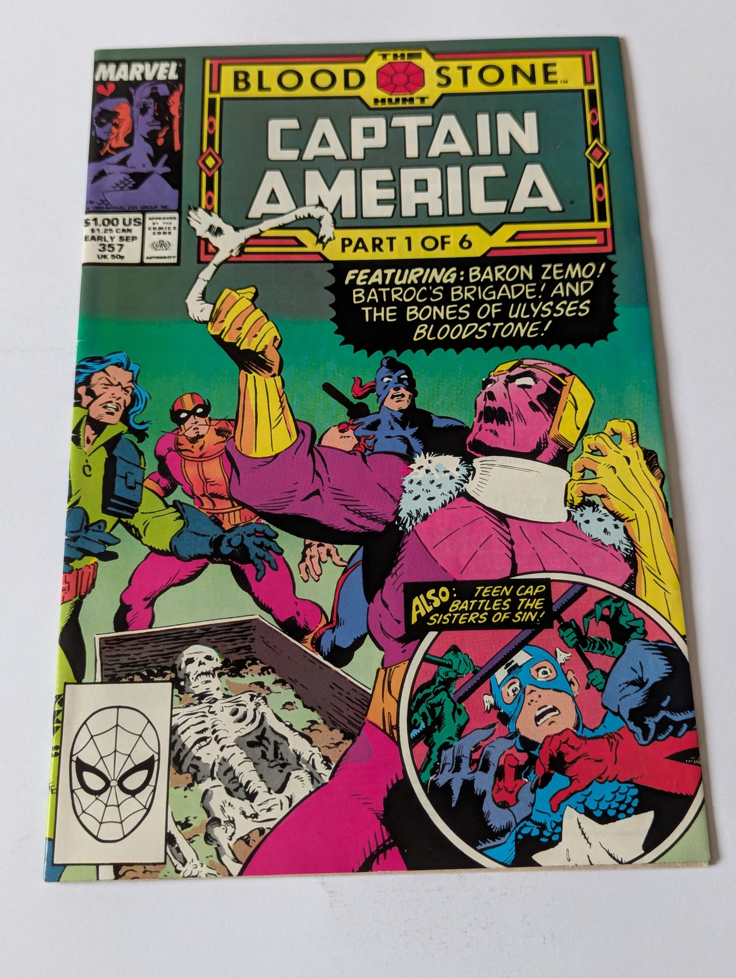 Captain America #357