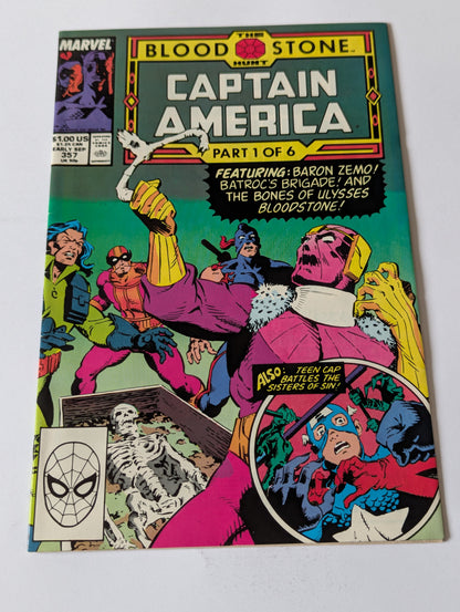 Captain America #357