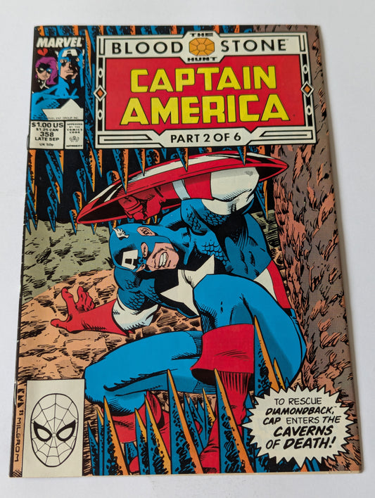 Captain America #358