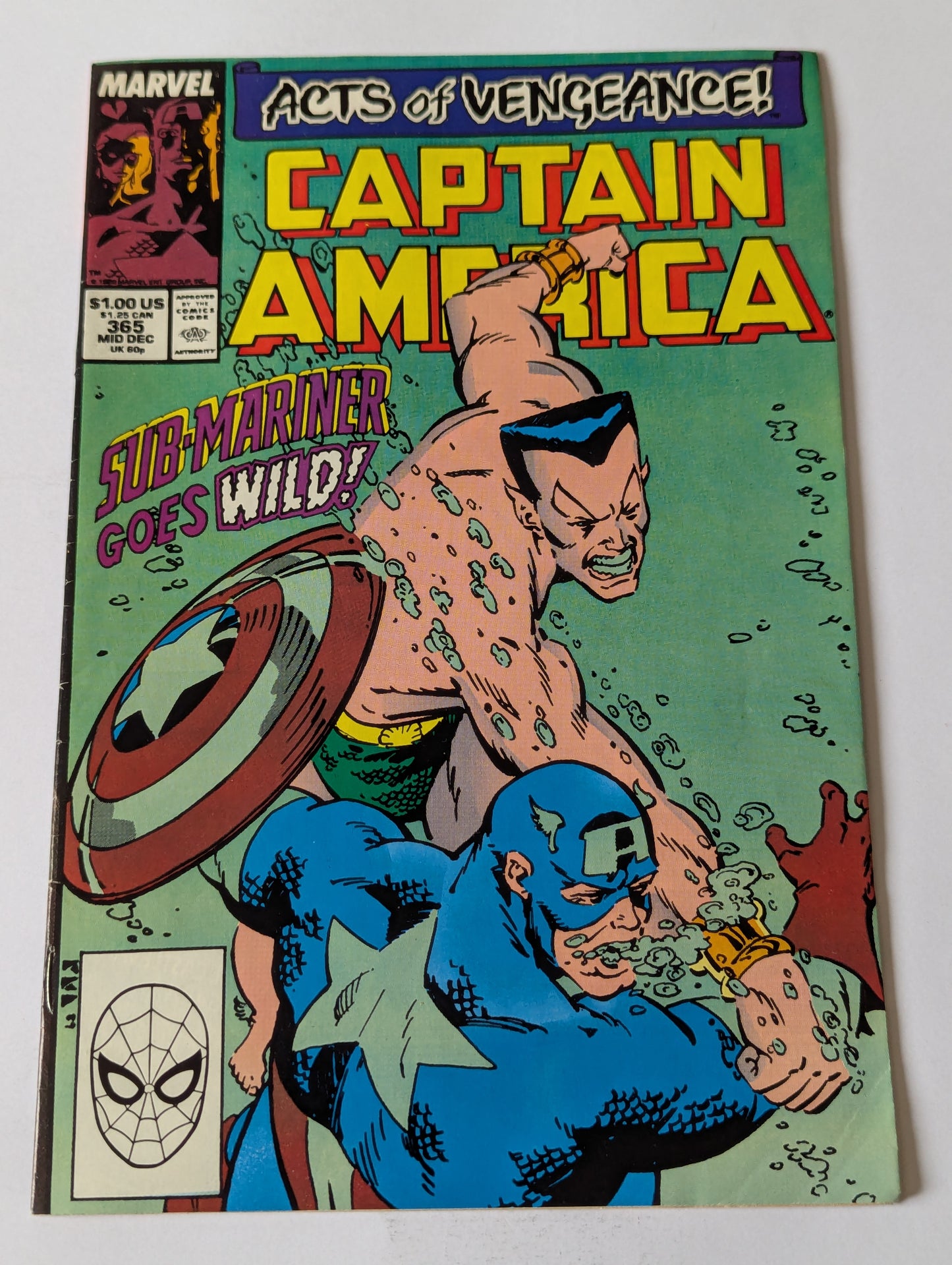 Captain America #365