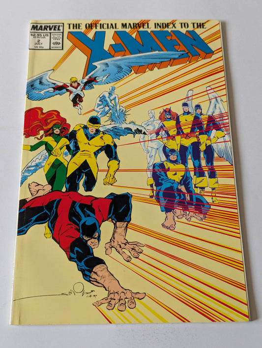 Official Marvel Index to the X-Men #2 (1987 Series)