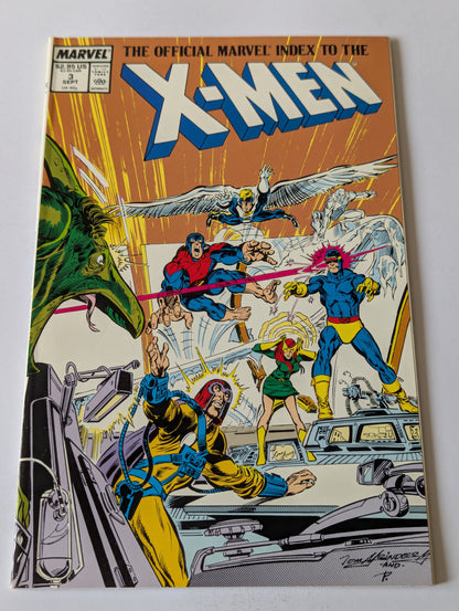 Official Marvel Index to the X-Men #3 (1987 Series)
