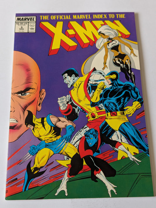 Official Marvel Index to the X-Men #5 (1987 Series)
