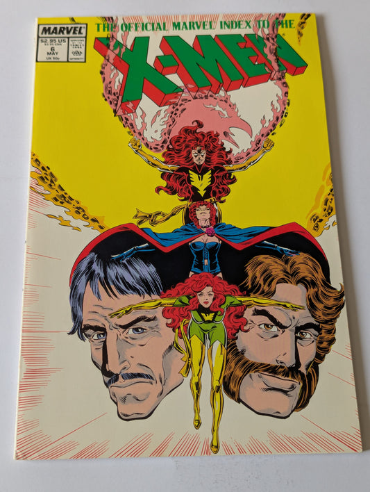 Official Marvel Index to the X-Men #6 (1987 Series)