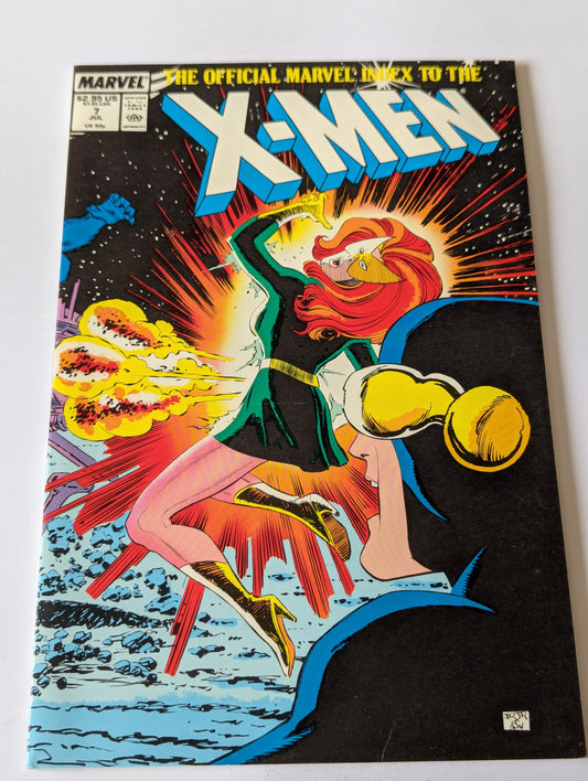 Official Marvel Index to the X-Men #7 (1987 Series)