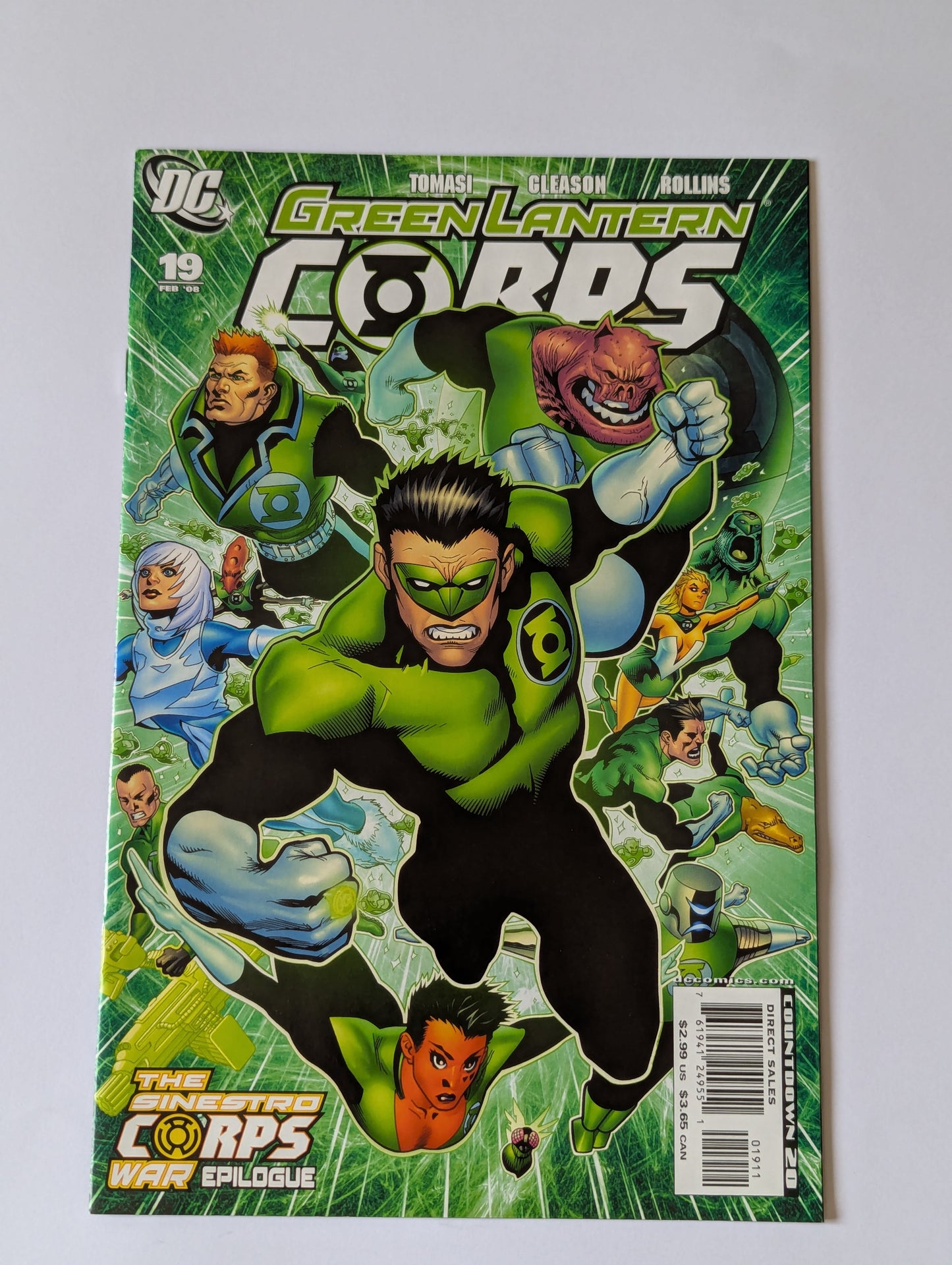 Green Lantern Corps #19