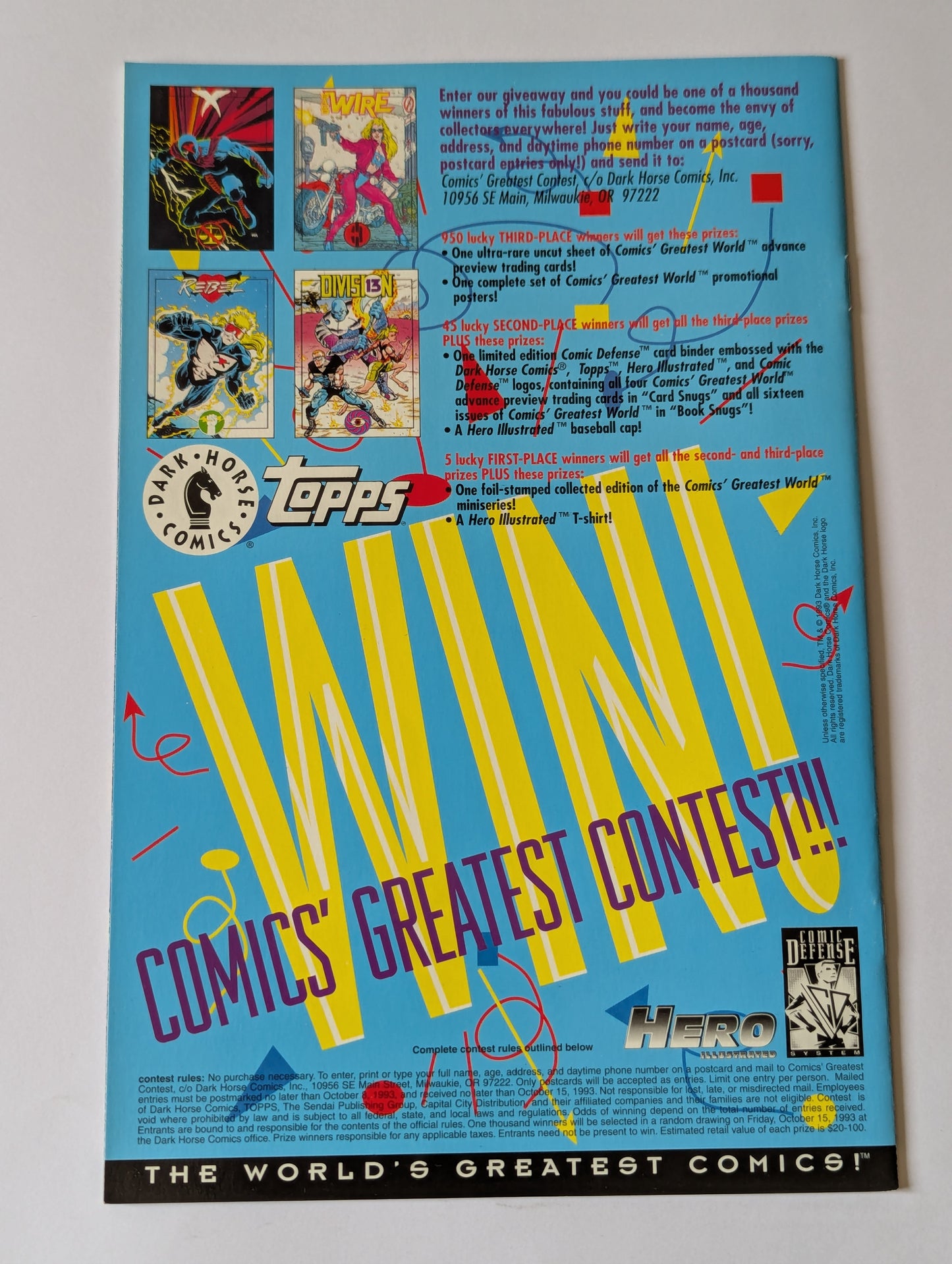 Comics' Greatest World: Wolf Gang #3