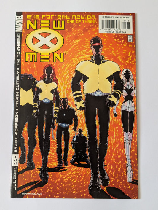 New X-Men #114 Marvel Comic Book Cover