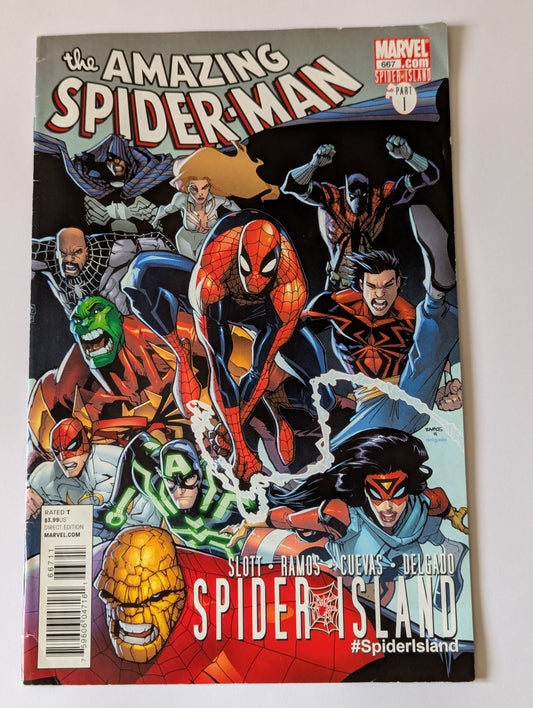 Amazing Spider-Man #667 Marvel Comic Book