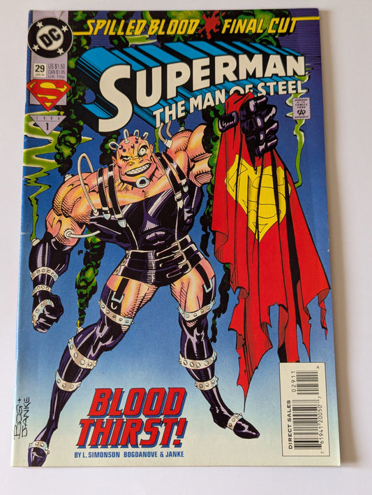 Superman: The Man of Steel #29