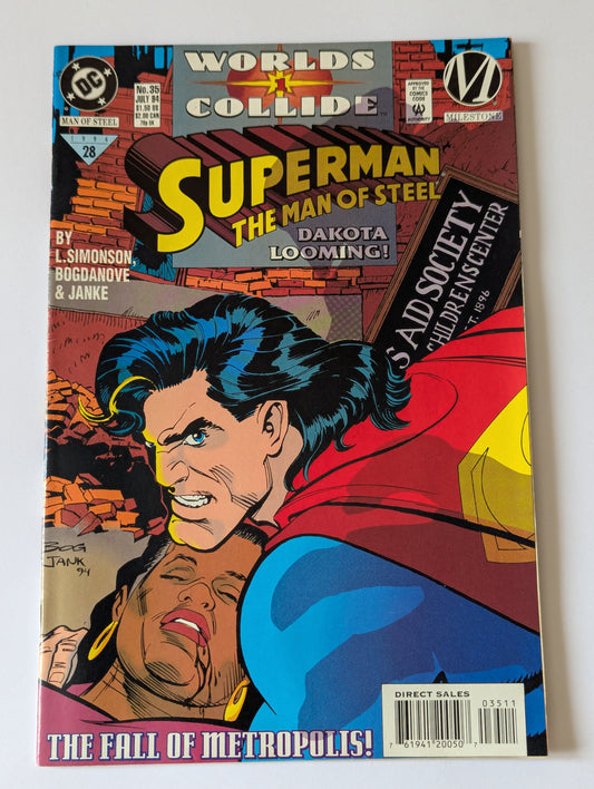 Superman: The Man of Steel #35