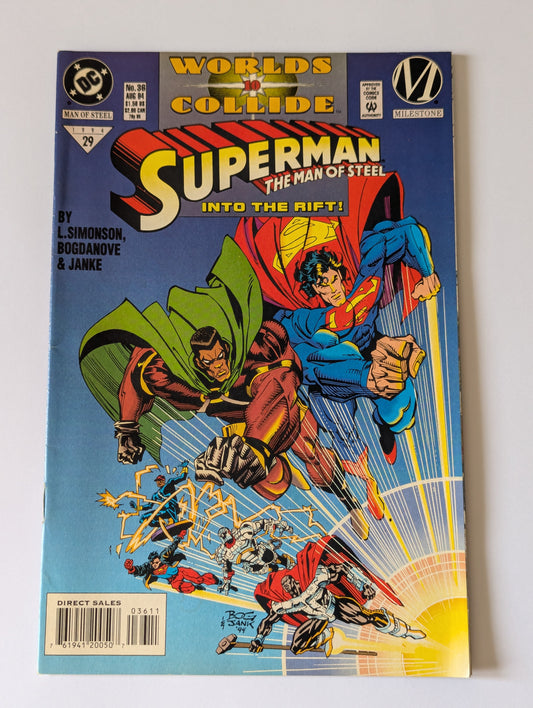 Superman: The Man of Steel #36