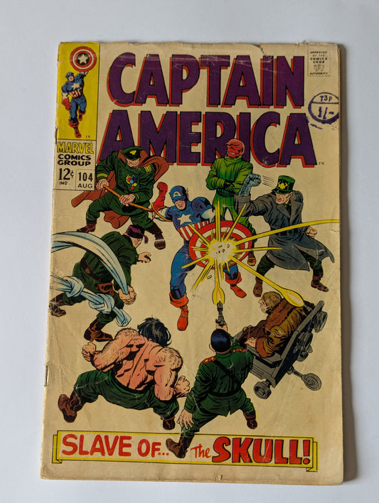 Captain America #104