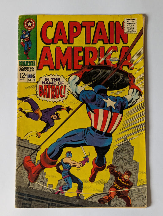 Captain America #105