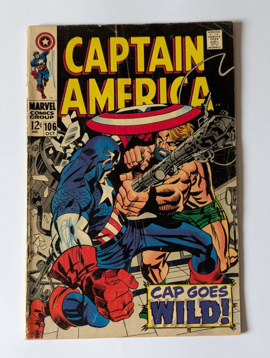 Captain America #106