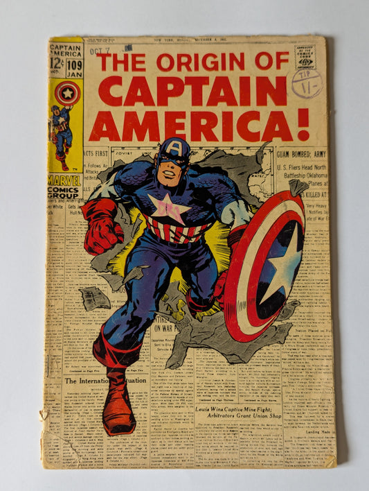 Captain America #109