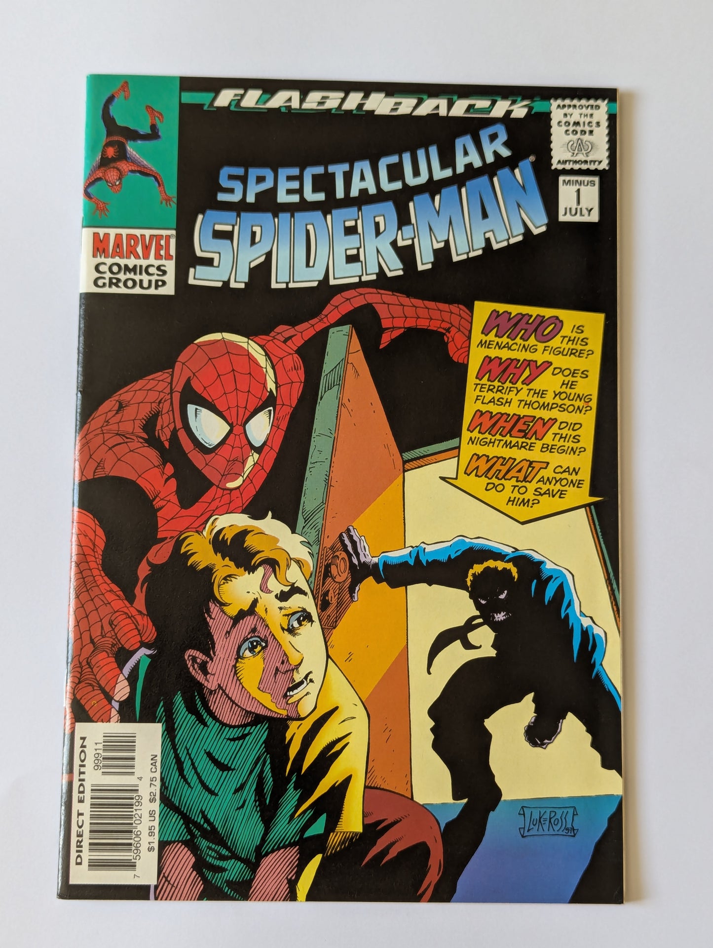 Spectacular Spider-Man #-1 Flashback
