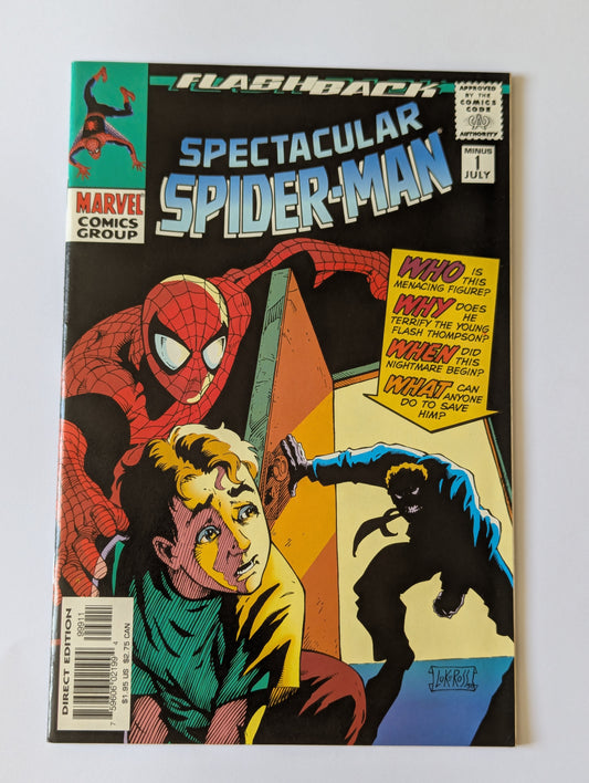 Spectacular Spider-Man #-1 Flashback