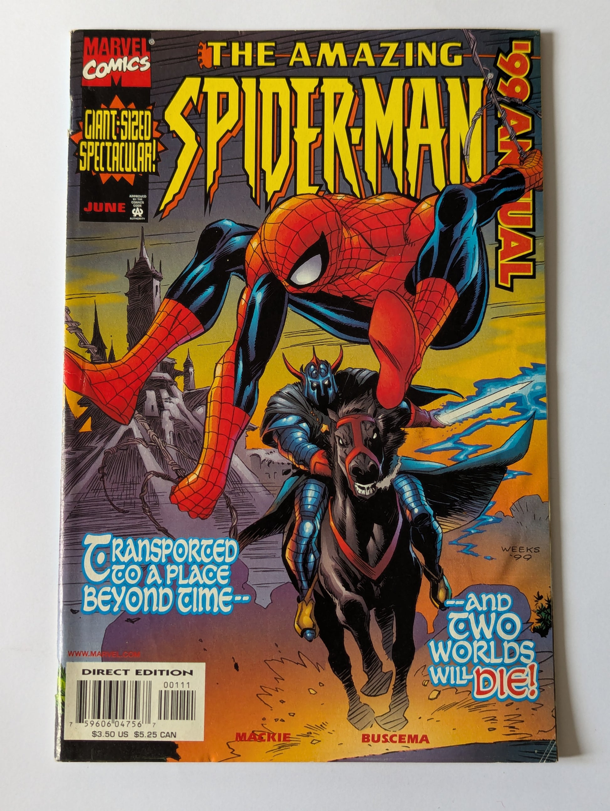 Amazing Spider-Man Annual 99 Marvel Comic Book