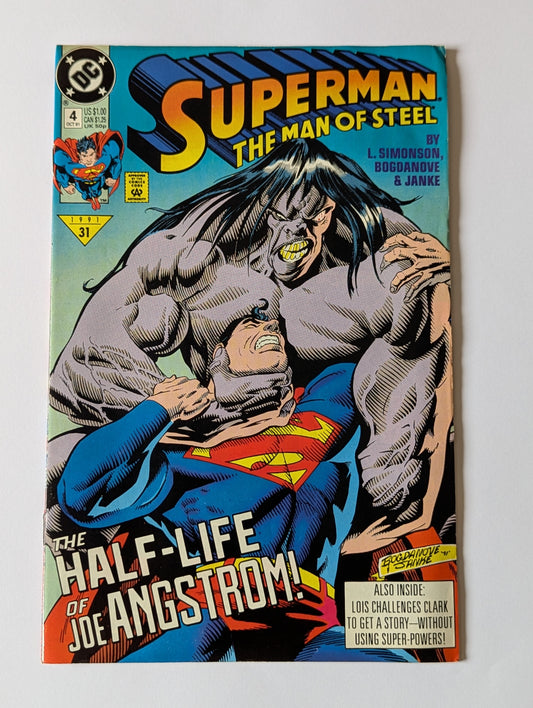 Superman: The Man of Steel #4