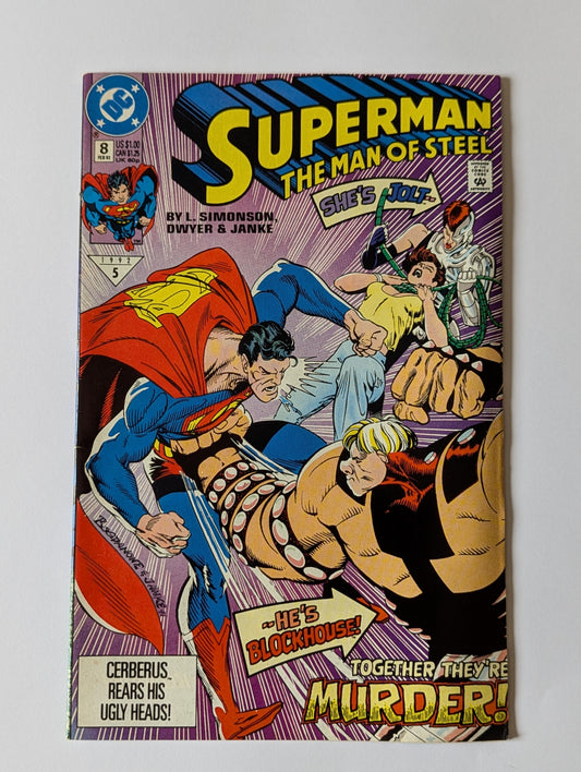 Superman: The Man of Steel #8
