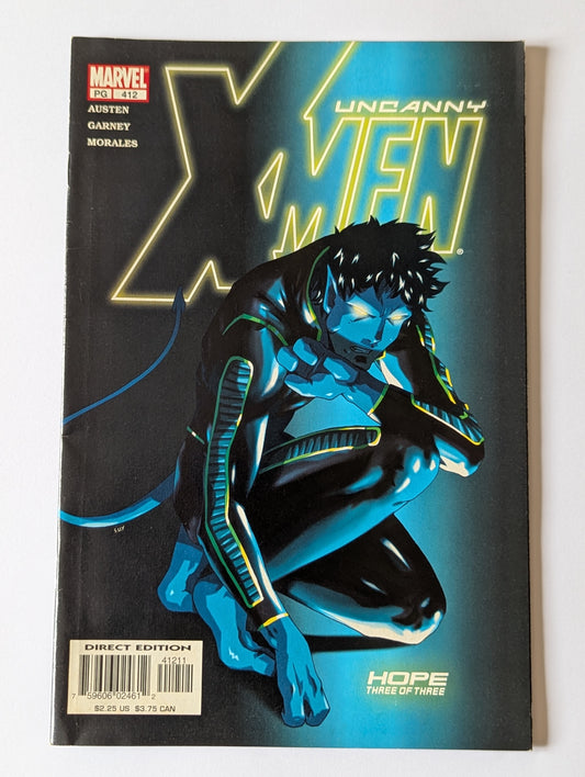 Uncanny X-Men #412 Marvel Comic Book